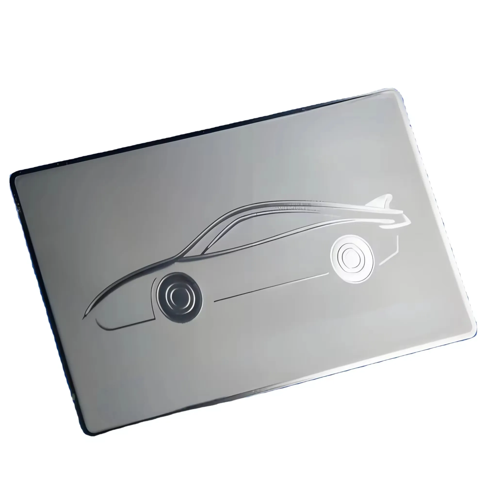 Üretici toptan fiyat özel baskılı ucuz paslanmaz çelik nfc metal kart metal kartvizit