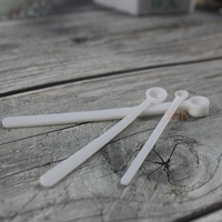 Lab 0.05g 0.15g 0.25g mini Cuillère à mesurer en plastique pour le thé et la cuisine pour le lait en poudre