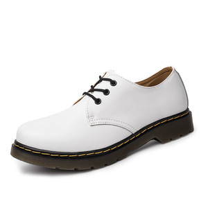 High Quality Lace-Up Men's Formal Shoes Durable Comfortable Soft Rubber Sole Handmade Genuine Leather Waterproof Autumn <b>Height</b> - Product Image 4