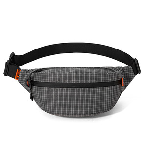 Unisex High-End Japanese Korean Style Plaid <b>Backpack</b> Retro Plaid Sport Daily Use Half Moon Sling Bag <b>For</b> <b>Women</b> - Product Image 3