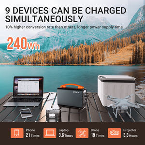 <span class=keywords><strong>CTECHi</strong></span> Fabricant de gros 110V 220v Générateur d'énergie solaire 5000 Cycle de vie 50Hz 60Hz avec panneau solaire pliable - Product Image 5