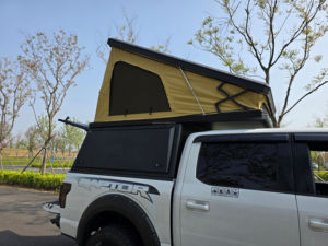 Tente de <span class=keywords><strong>toit</strong></span> rigide multifonctionnelle légère et imperméable en alliage d'aluminium, personnalisable en usine, pour pick-up, camping et voyage - Product Image 4