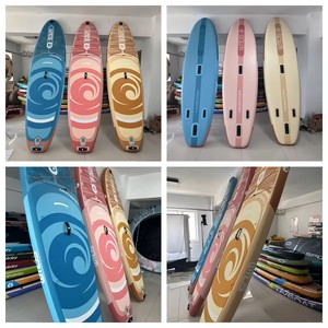 ส่งฟรี ดรอปชิปปิ้ง ขายส่ง บอร์ดยืนพายแบบเป่าลม ขนาด 10'6''*33'' สำหรับเล่นเซิร์ฟ พร้อมปั๊มลม รุ่น SW04 Drop Stitch - Product Image 4