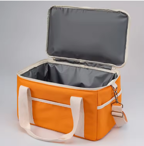 Sac isotherme en toile pour le déjeuner, avec bretelles réglables, pliable et souple, vente en gros - Product Image 3