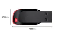 Clés USB en Gros Personnalisées Logo 1Go 2Go 4Go 8Go 16Go 32Go 64Go USB Plastique 2.0 Clé Mémoire Flash USB