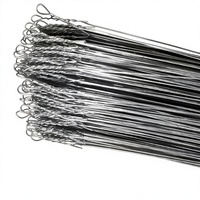 Fil de ligature en boucle pour balles, fil de ligature double torsion galvanisé à chaud pour l'emballage de foin et de paille agricoles, fourni directement par l'usine