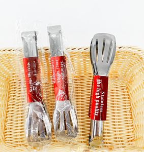 DFT20 Pinces à gâteau et à pain économiques, 7 et 8 pouces, avec trous de drainage, pinces alimentaires - Product Image 3