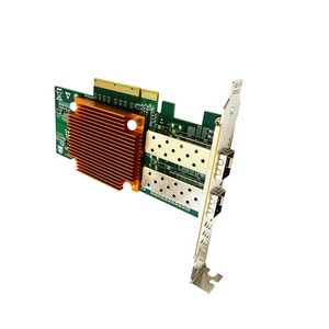 Tarjeta de Red X520, Adaptador de Fibra <span class=keywords><strong>Óptica</strong></span> de Doble Puerto Intel 82599ES de 10 Gb, Tarjeta de Red LAN - Product Image 1