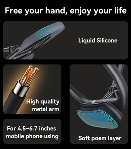 Yesido C291 Hochwertige Magnet verbindung Soft Poem Layer Flüssige Silikon Halskette Telefon halter - Product Image 3