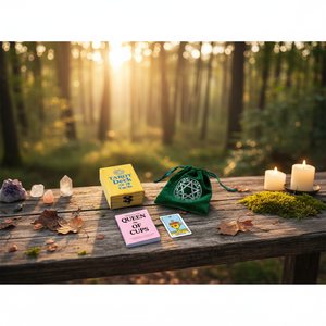 Jeu de cartes de tarot oracle personnalisé de haute qualité avec dorure à chaud, guide imprimé numériquement et coffret – Vente en gros - Product Image 1