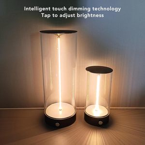 Magnetic <b>Rechargeable</b> Touch Sensor Quantum LED Tree Shape <b>Night</b> Lamp Custom Logo Portable Bedroom Use Modern Design - Product Image 4