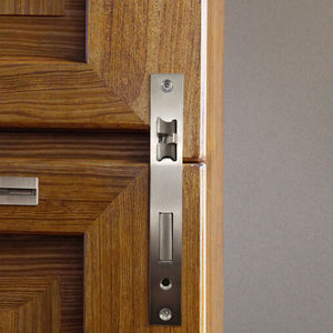 ファクトリーダイレクト<span class=keywords><strong>5845</strong></span>三角ラッチほぞ穴ドアロック本体ステンレス鋼201パネル木製ドア用サイレントラッチ - Product Image 4