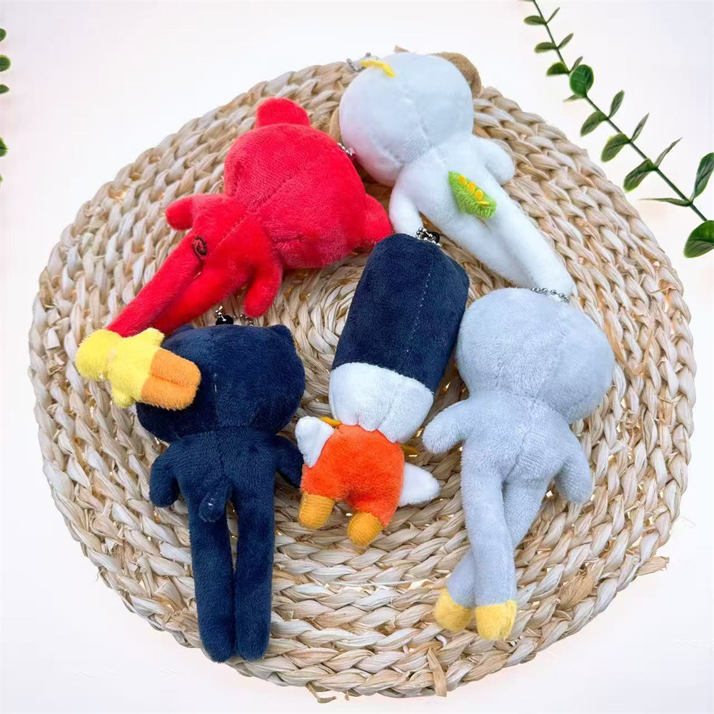 Kpop RIIZE 2025 Cartoon Plush Doll Keychains Cute Keyrings