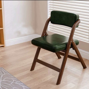 Chaise de réunion de style chinois moderne pour <span class=keywords><strong>bureau</strong></span>/salle à manger/bar, design pliable empilable, structure en acier durable, revêtement en cuir PU L074 - Product Image 5