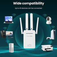 Repetidor Inalámbrico Wi-Fi PIX-LINK 300Mbps 802.11N, Extensor y Amplificador de Señal Wi-Fi Remoto, Repetidor Wi-Fi