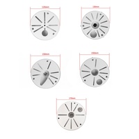 Offres Spéciales accessoires de vidéosurveillance support de caméra dôme 40cm support de vidéosurveillance en alliage d'aluminium avec boîte de jonction