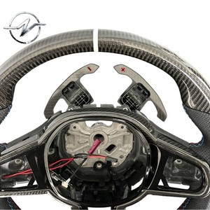 <span class=keywords><strong>Volante</strong></span> Deportivo de 3 Radios de Fibra de Carbono con Cuero Perforado para <span class=keywords><strong>BMW</strong></span> G05 G20 G30 G2X G3X G8X F9X 2018-2024 - Product Image 4