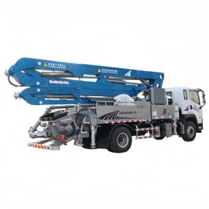 JIUHE Customization 30m 38m 52m 58m 62m 70m High Quality Concrete Boom Pump Boom Concrete Pump Truck <b>Mounted</b> Concrete Pump - Product Image 1