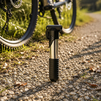 Pompe à air portable ultra-légère pour vélo, gonfleur de pneus de vélo, pompe manuelle pour réparation de pneus de vélo, utilisation en extérieur