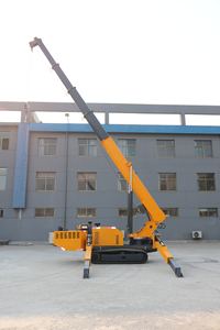 2024 Venta caliente pequeña grúa de araña sobre orugas diésel hidráulica grúa de araña giratoria de 360 grados aplicada a la construcción - Product Image 3