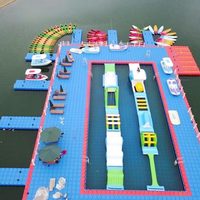 Pont flottant pour bateau à moteur, en plastique, matériau de protection de l'environnement, solide et durable, vente chaude, source d'usine