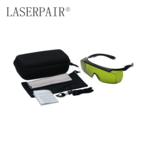 Lunettes de sécurité laser à diode 808nm 980nm pour l'épilation Lunettes de protection et protection des yeux