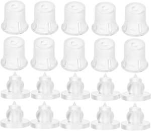 Sekrup Penyangga Akrilik Berkualitas Tinggi, Pengikat Plastik Tak Terlihat untuk Panel Tetap atau Papan Reklame - Product Image 1