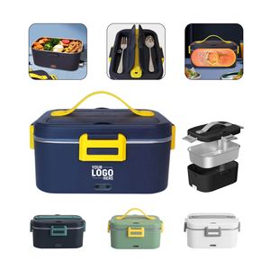 Boîte à lunch électrique portable de grande taille en acier inoxydable 304 de haute qualité avec logo personnalisé pour une utilisation en voiture en extérieur - Product Image 2