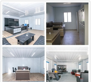 Maisons préfabriquées préfabriquées préfabriquées de 40 et 20 pieds extensibles avec cuisines, préfabriquées pour l'extérieur et la maison. - Product Image 3