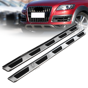 Pedane Laterali per <span class=keywords><strong>Audi</strong></span> Q7 06-15, Stile Quadrato, Installazione Senza Foratura, Parti Auto Modificate - Product Image 2