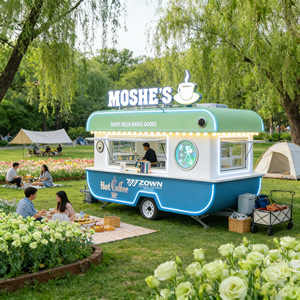 Industrial Quality Food Cart Mobile Concession Cart for High‑Traffic Urban Street Commercial Use - Product Image 1