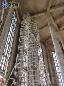 Chất lượng cao Thiết kế hiện đại đôi Chiều rộng nhôm di động giàn giáo ánh sáng leo lên thang yueyaoda thương hiệu 250kg Khả năng chịu tải cho - Product Image 4