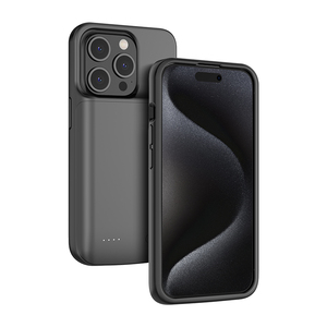 Sạc pin di động sạc trường hợp công suất cao TPU Silicone trường hợp pin cho <span class=keywords><strong>iPhone</strong></span> 15 Pro Max 5000mAh - Product Image 5