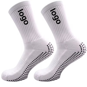 Calcetines de Fútbol Antideslizantes de Color Sólido para Hombre y Mujer, Transpirables, Antibacterianos, Sostenibles y de Alta Calidad - Product Image 1