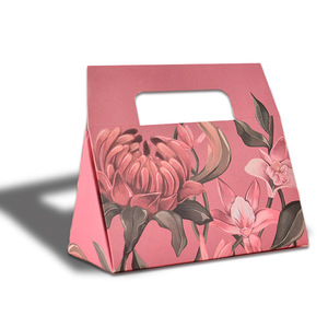 Caja de embalaje de <span class=keywords><strong>chocolate</strong></span> personalizada, cajas de papel kraft plegables para galletas y dulces de boda, impresión a todo color, laminación brillante - Product Image 3