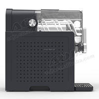 Nin 6-en-1 Slush Machine 2L Slushi Slushie Machine Bebida congelada Smoothie Juice Slushie Ice Maker con 6 programas preestablecidos Uso en el hogar