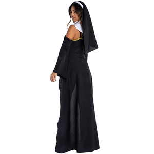 Disfraz de vampiro y monja unisex para adultos de HP Halloween con cola, accesorios para juegos de rol y escenarios. - Product Image 2