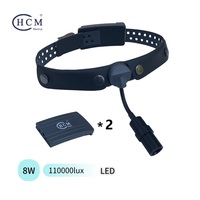 Phare Chirurgical 8w Médical Dentaire Led Head Light 2.5x 3.5x Loupes Binoculaires Lampe Dentisit Phare Chirurgical