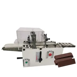 Automatic Chocolate biscuit cutting machine cookie slice and aligning machine