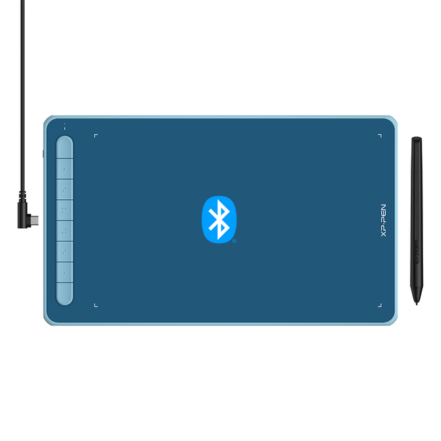XP Pen Deco LW Wireless 10x6inch X3-Smart-Chip Stylus Digital Pen Graphic Tablet Drawing Tablet