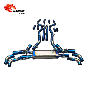 Hệ thống ống xả thể thao titan valved cho BMW G05 X5 m50i m60i G06 X6 4.4L V8 N63 S68 nâng cấp hiệu suất - Product Image 1