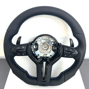 Volant sport en cuir perforé pour <span class=keywords><strong>BMW</strong></span> F10 F11 F20 F21 F30 F31 F32 F33 F34 F22 F23 F48 M3 M5 E90 E70 - Product Image 6