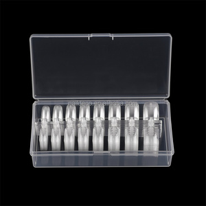 <span class=keywords><strong>Uñas</strong></span> Postizas NDK de Cobertura Total, Puntas Naturales Grabadas, Interior <span class=keywords><strong>Mate</strong></span> Rugoso, Parte de la Cutícula del Bebé, Forma Cuadrada Mediana, Fáciles de Colocar - Product Image 6