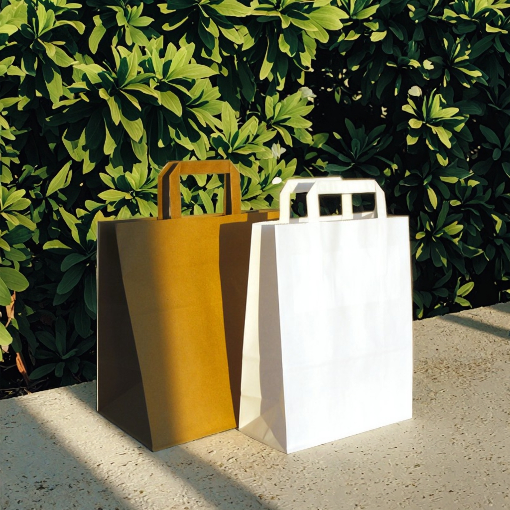 Custom Logo Printed Paper Bag Shopping Packing Gift Paper Bags
