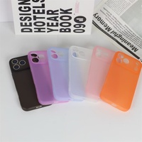 Coque de téléphone portable antichoc mate en TPU, vente en gros, pas chère, pour iPhone 17 Pro Max, 16, 15, 14, 13, 17 Air, 17 Pro, 16 Pro