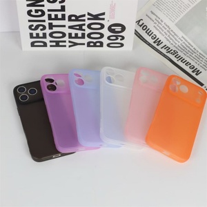Coque de téléphone portable antichoc mate en TPU, vente en gros, pas chère, pour iPhone 17 Pro Max, 16, 15, 14, 13, 17 Air, 17 Pro, 16 Pro - Product Image 2