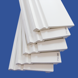 Moulure murale intérieure en polyuréthane Panneau moulures en PU Apprêt blanc décoratif <span class=keywords><strong>lambris</strong></span> en PU - Product Image 3