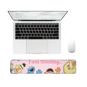 Mignon rose clavier et souris repose-poignet Support tapis de souris Anime Kawaii bureau 3d avec tapis de souris en Gel ergonomique frappe facile