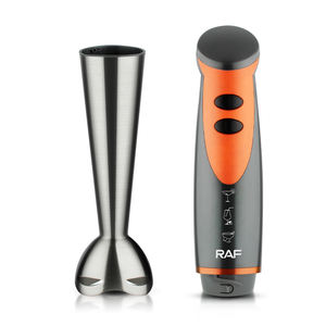 เครื่องปั่นมือ RAF 800W ดีไซน์ใบมีดสแตนเลส 4 ใบ ทนทาน พร้อมฟังก์ชั่นสตาร์ทเร็วและบดน้ำแข็ง ปราศจากสาร BPA - Product Image 3