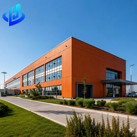 Bâtiment à structure en acier à plusieurs étages, kit métallique préfabriqué, construction industrielle, usine de structure en acier